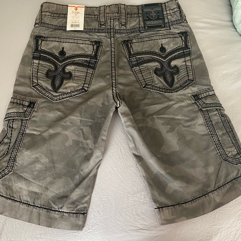 Men’s Rock Revival shorts.